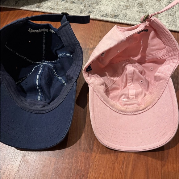 Set of Navy and Pink Vineyard Vines Caps - Picture 2 of 4